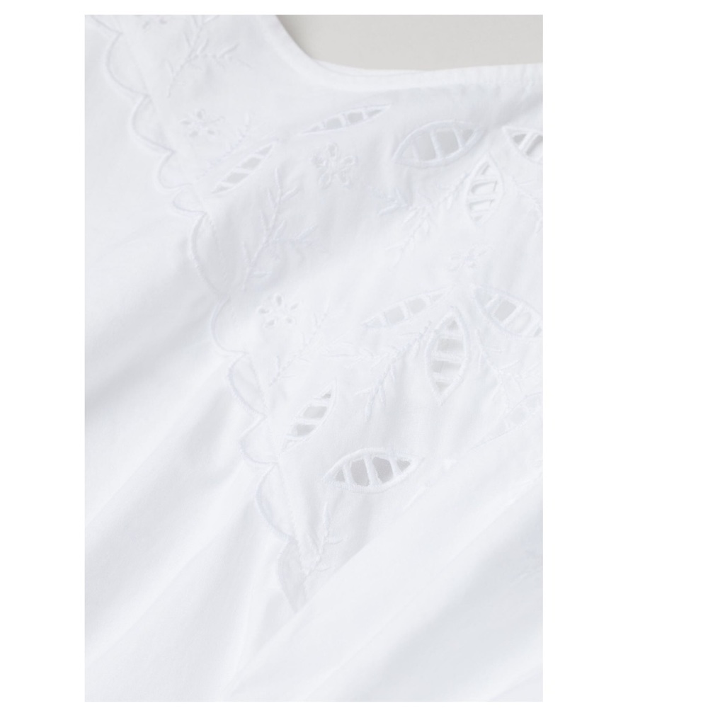 SOLD! Sweetest Eyelet Embroidery Short Dress - Picture 7 of 8